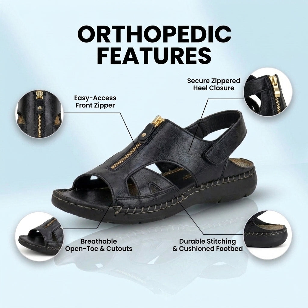 Chic Orthopedic Sandals with Unique Design