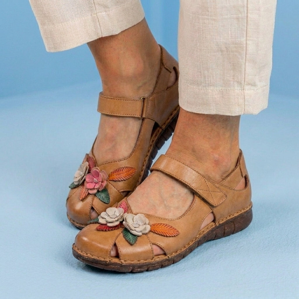 Vintage Inspired Orthopedic Sandals