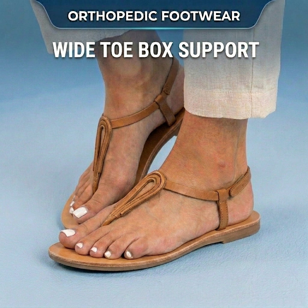 Graceful Orthopedic Sandals for Modern Look