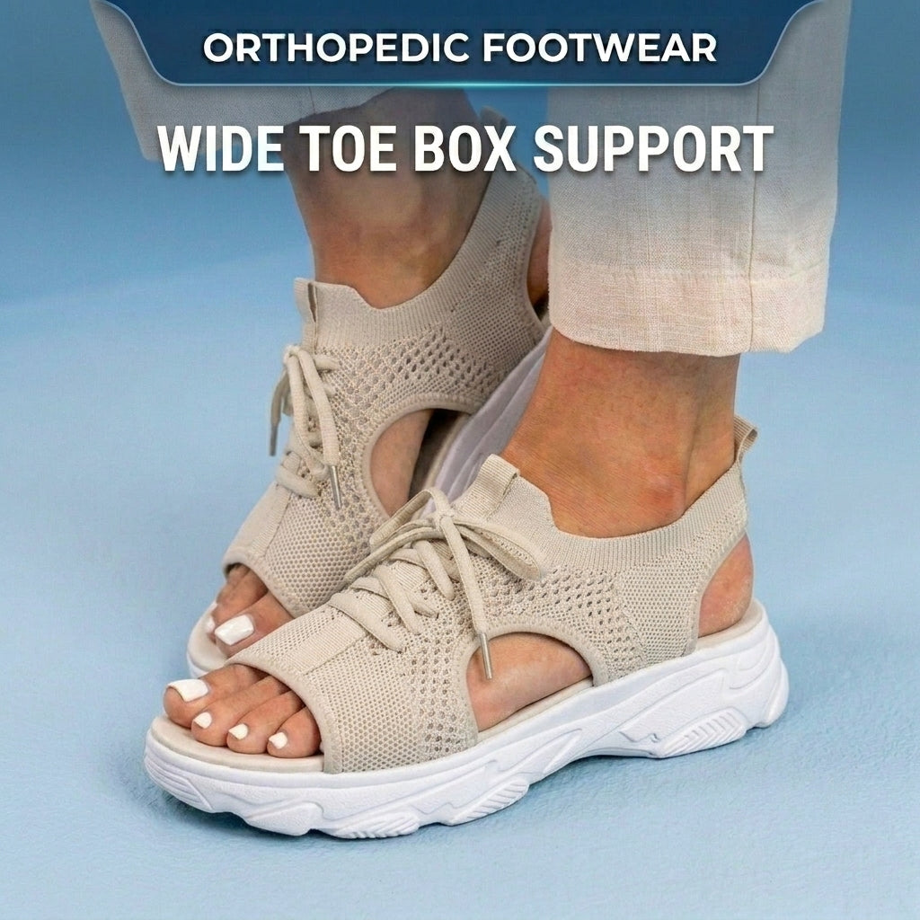 Vintage Inspired Orthopedic Sandals