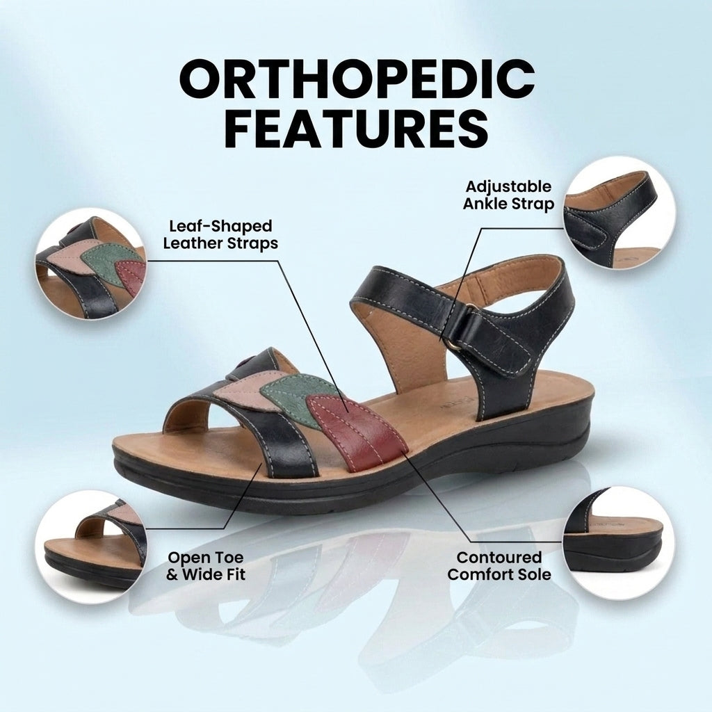 Classic Orthopedic Sandals with Timeless Style