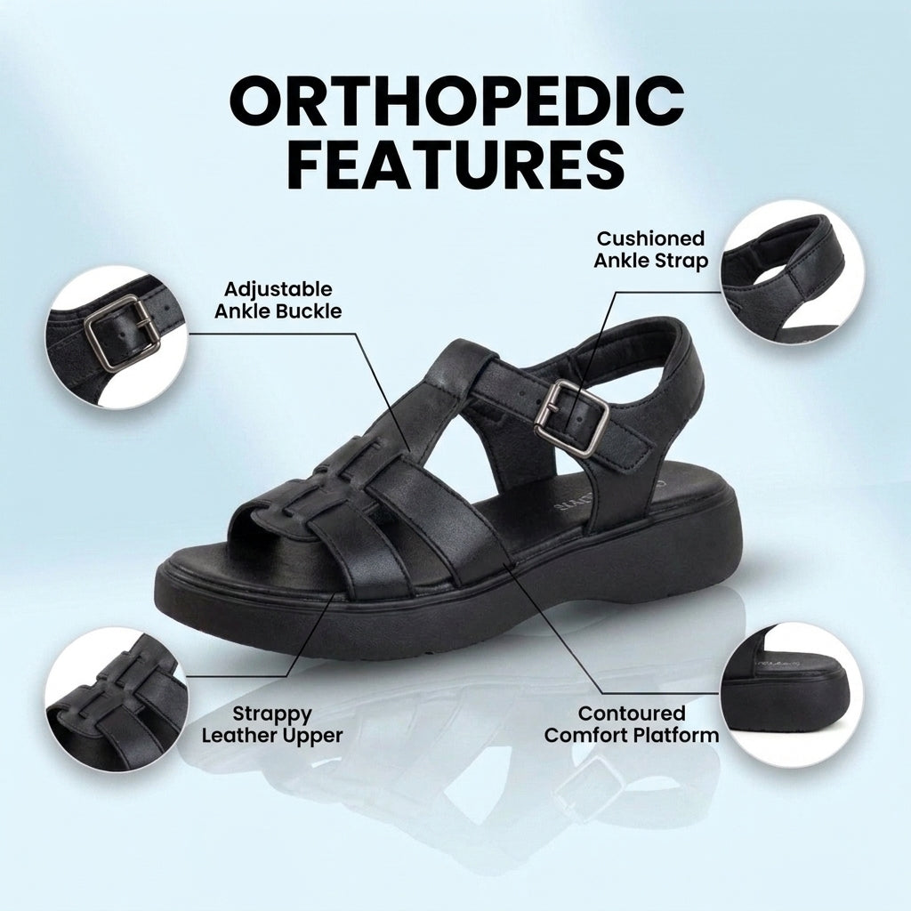 Elegant Orthopedic Sandals for Every Step