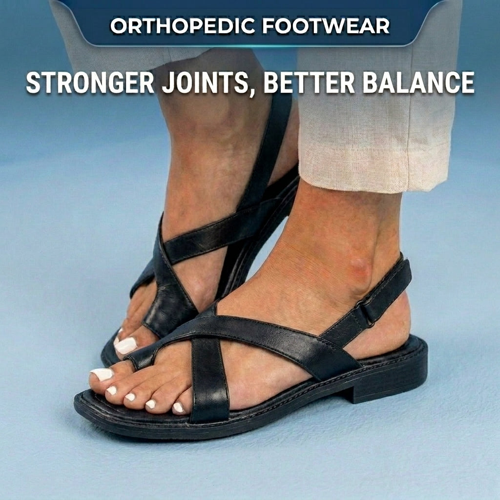 Classic Orthopedic Sandals with Timeless Style