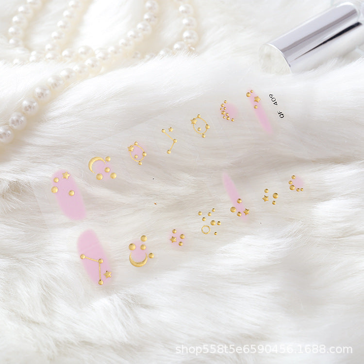 Bridal Press-On Nails 10 Pieces