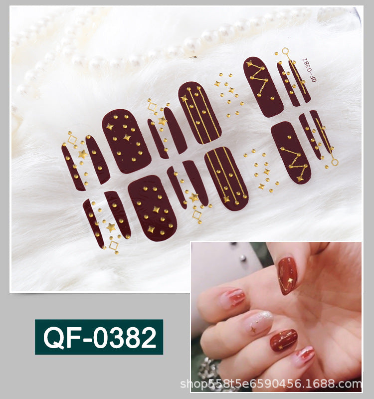 Bridal Press-On Nails 10 Pieces