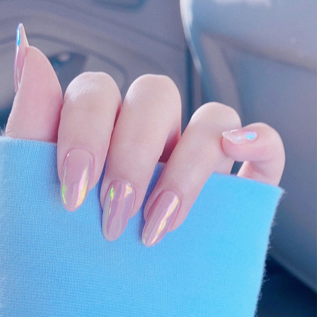 Beautiful French Nail Set 10 Pieces