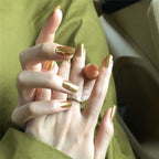 Stunning Holographic Nail Set 10 Pieces