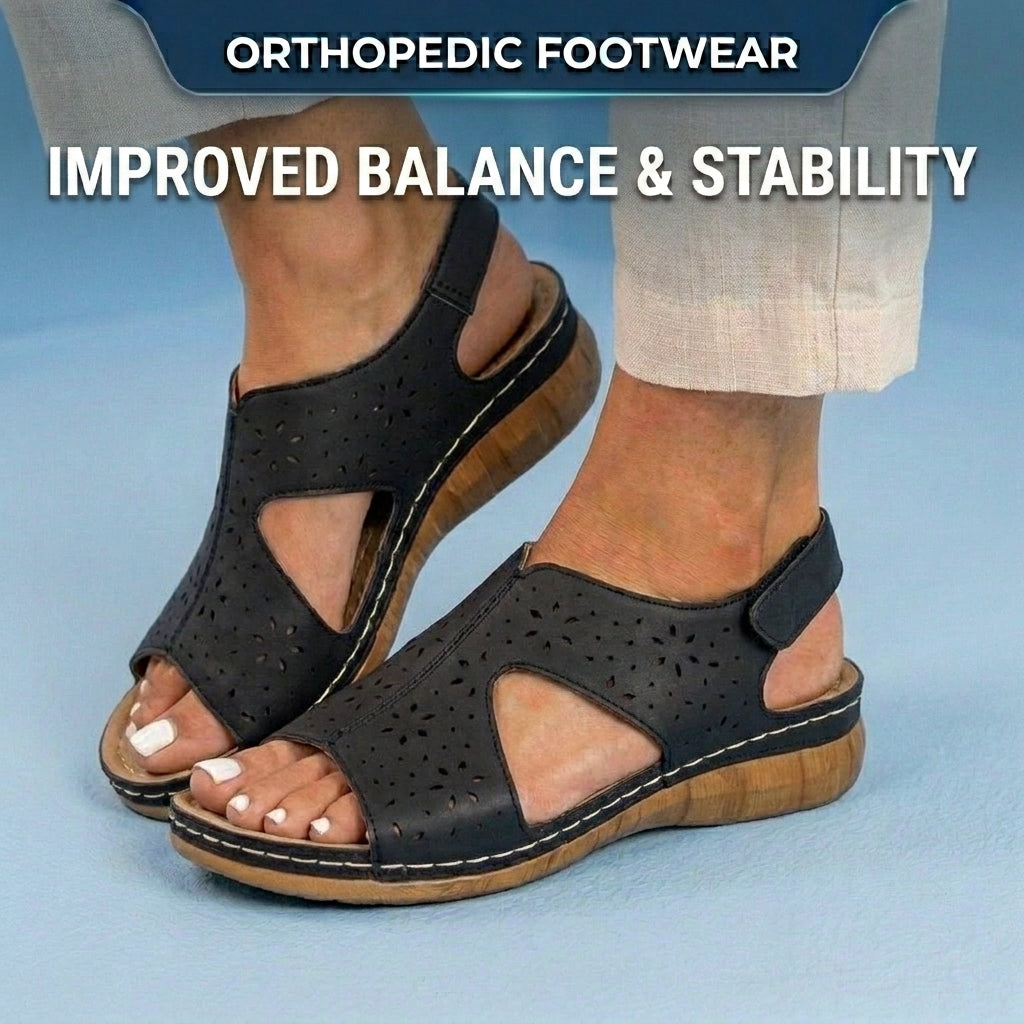 Classic Orthopedic Sandals with Timeless Style