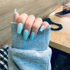 Marble Fake Nails Set 10 Pieces