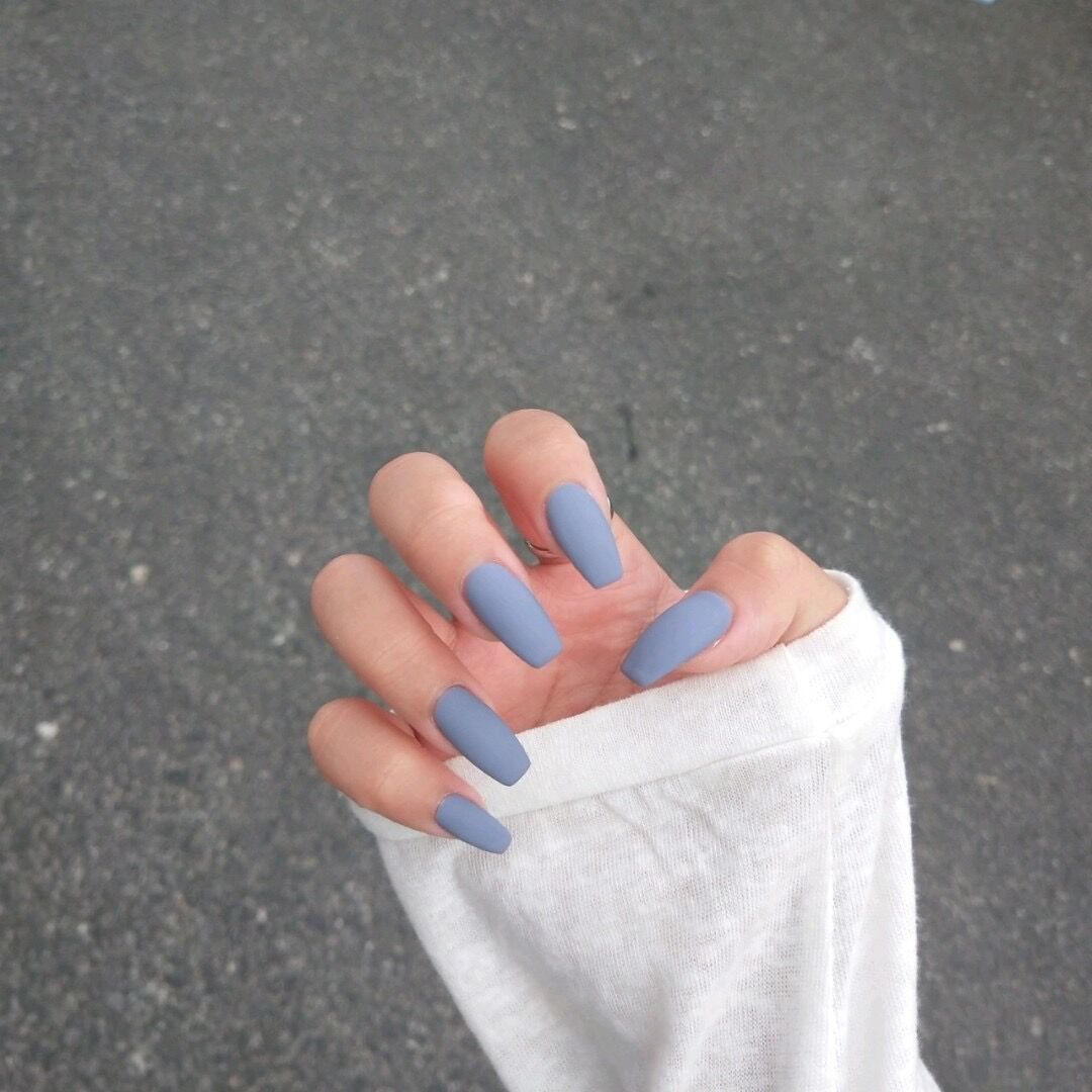 Marble Fake Nails Set 10 Pieces