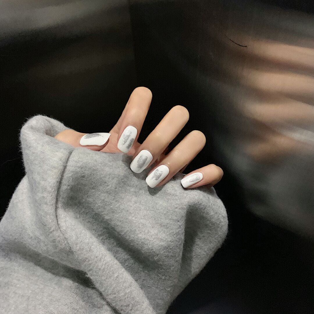 Bridal Designer Nail Set 10 Pieces