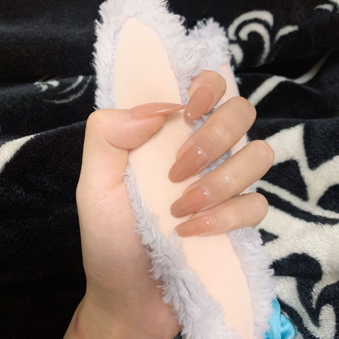 Winter Fake Nails Set 10 Pieces