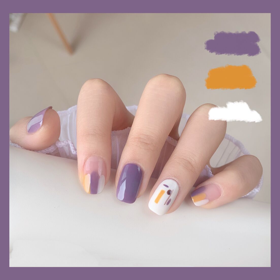 Stunning Vintage Nail Set 10 Pieces