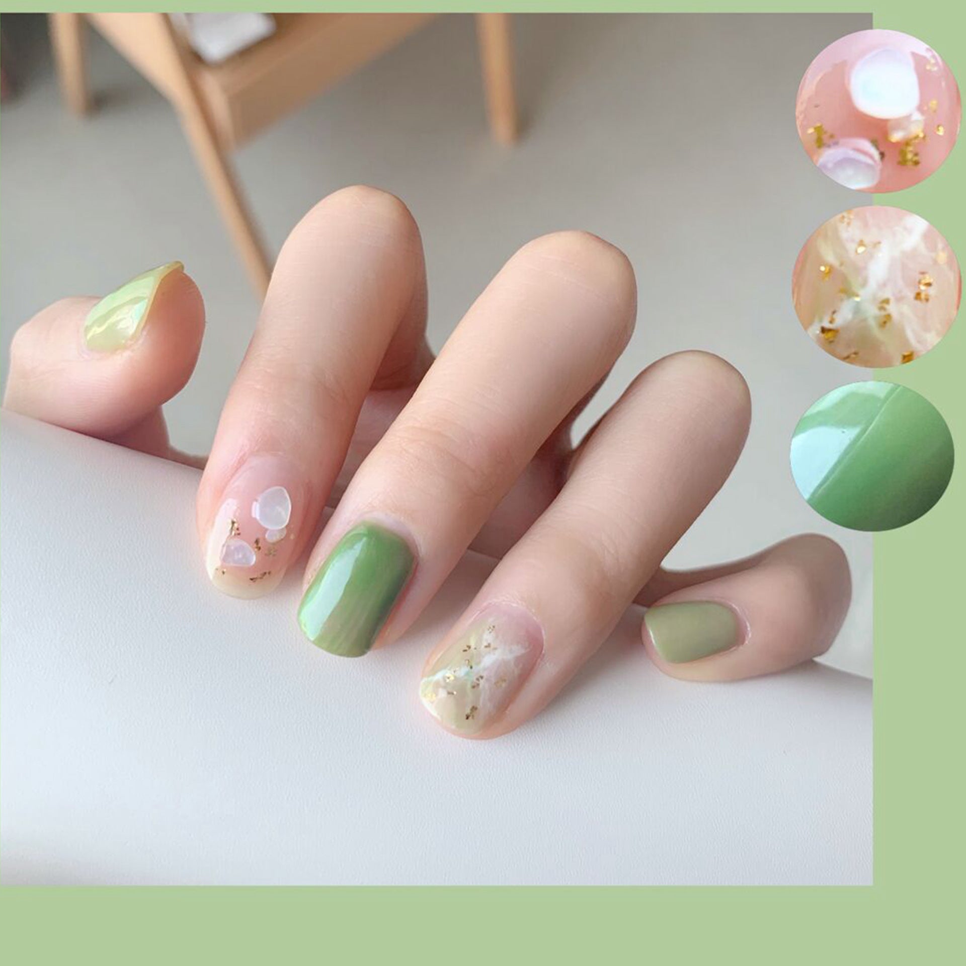 Stunning Vintage Nail Set 10 Pieces