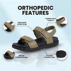 Vintage Inspired Orthopedic Sandals