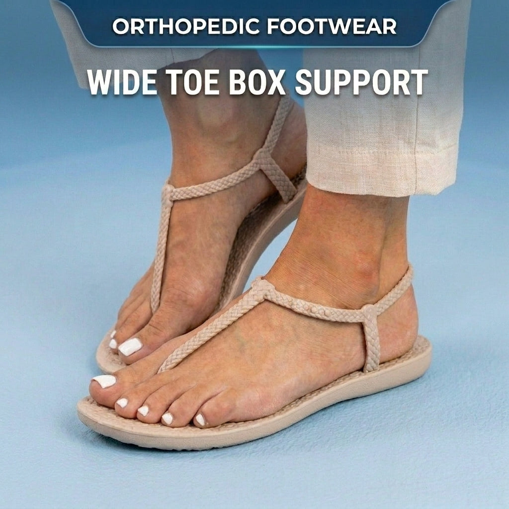 Vintage Inspired Orthopedic Sandals