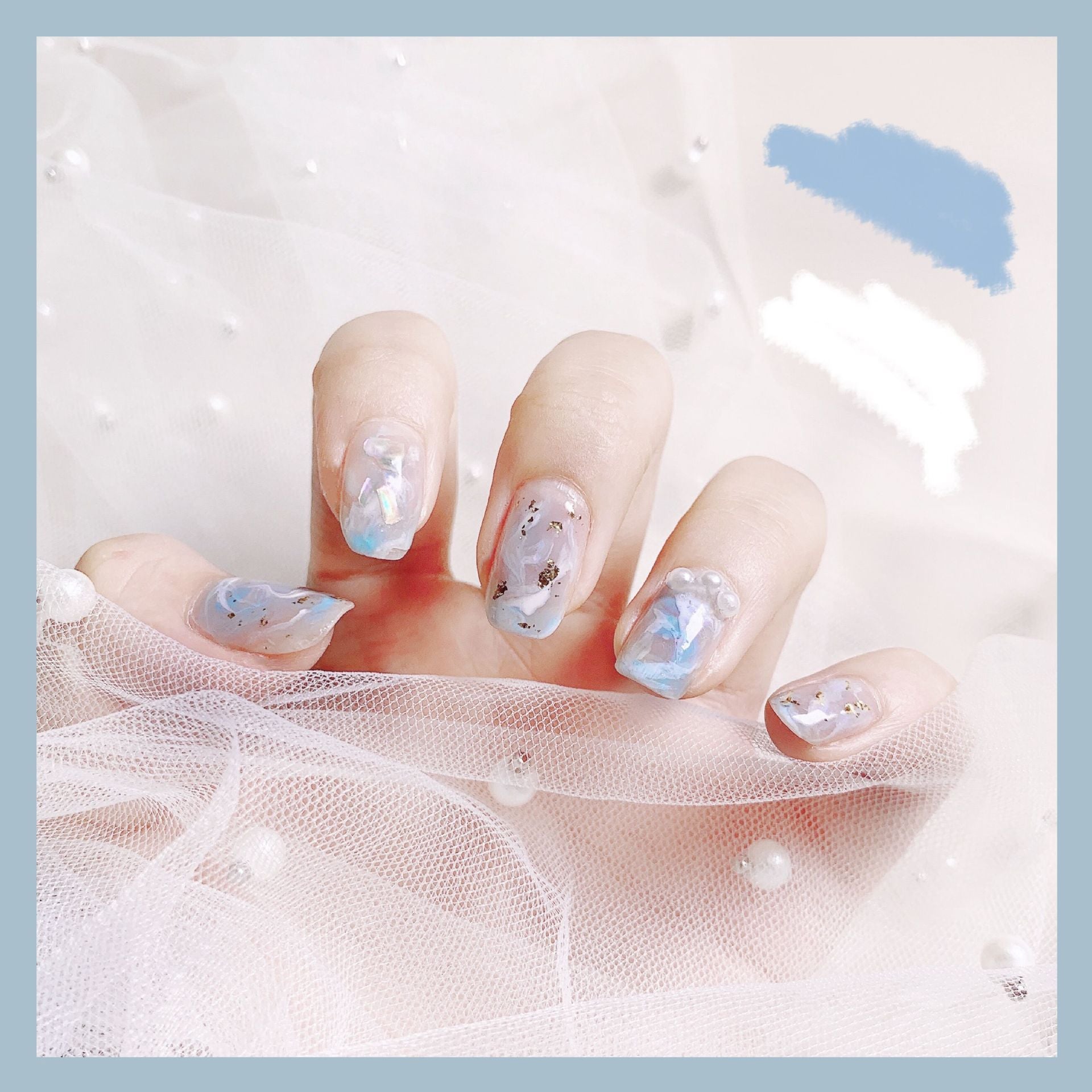 Artistic Press-On Nails 10 Pieces