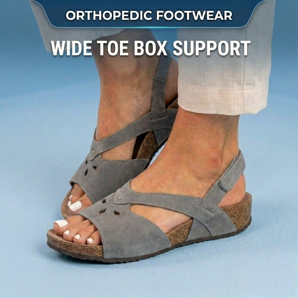 Classic Orthopedic Sandals with Timeless Style