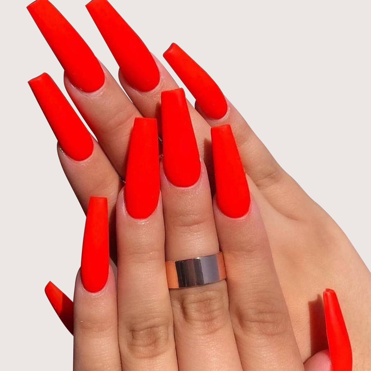Handcrafted Holiday Nail Set 10 Pieces
