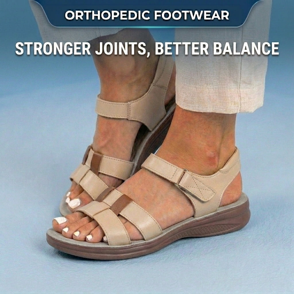 Classic Orthopedic Sandals with Timeless Style