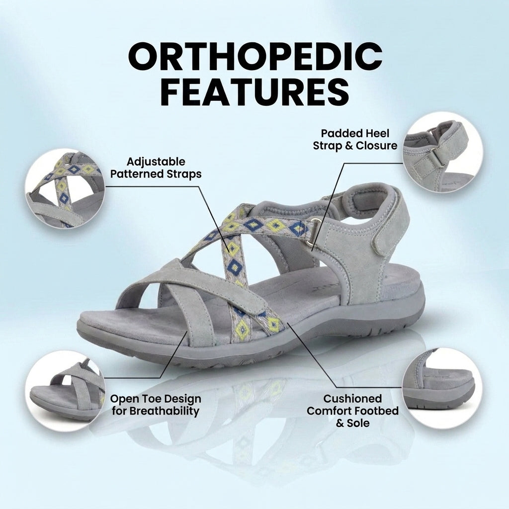 Beautifully Crafted Orthopedic Flats