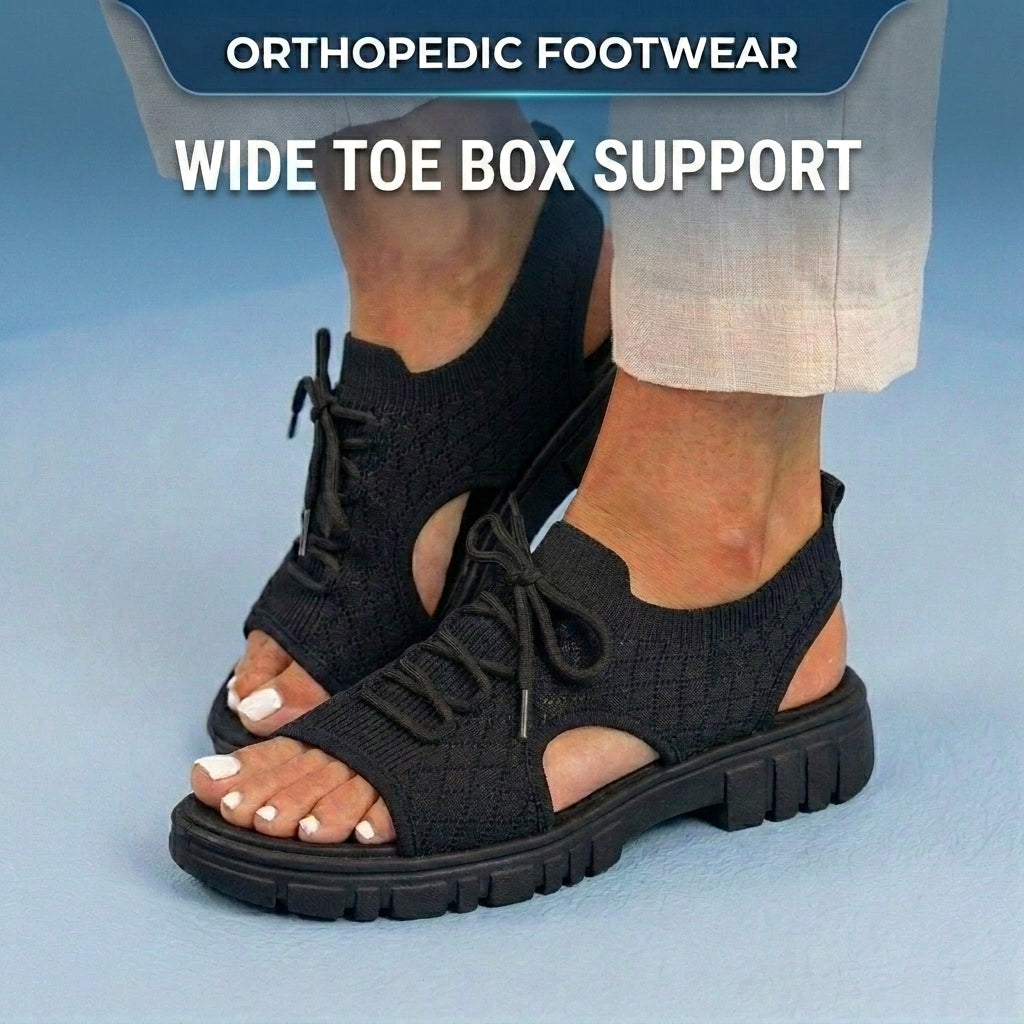 Vintage Inspired Orthopedic Sandals
