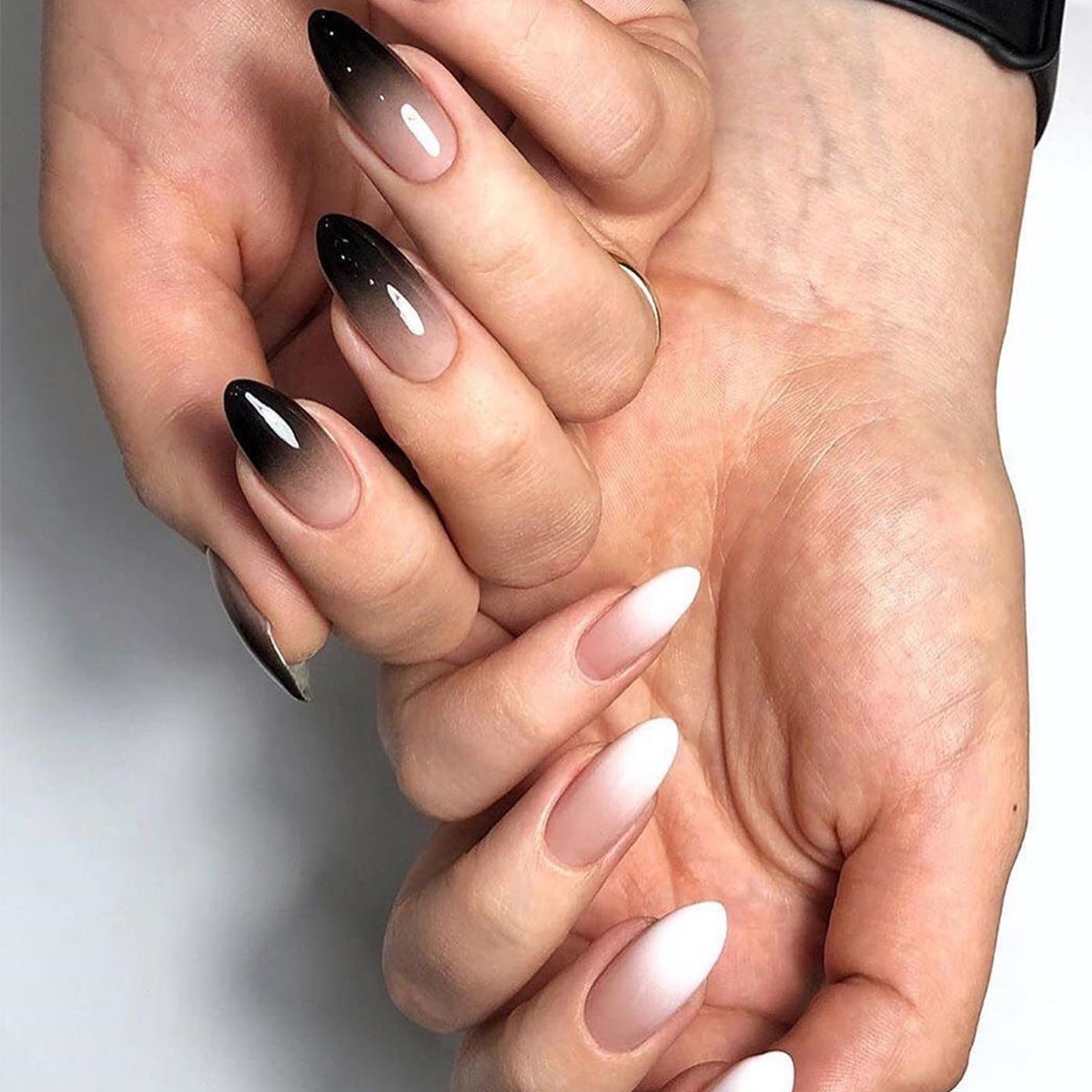 Handcrafted Holographic Nail Set 10 Pieces