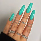 Handcrafted Holiday Nail Set 10 Pieces