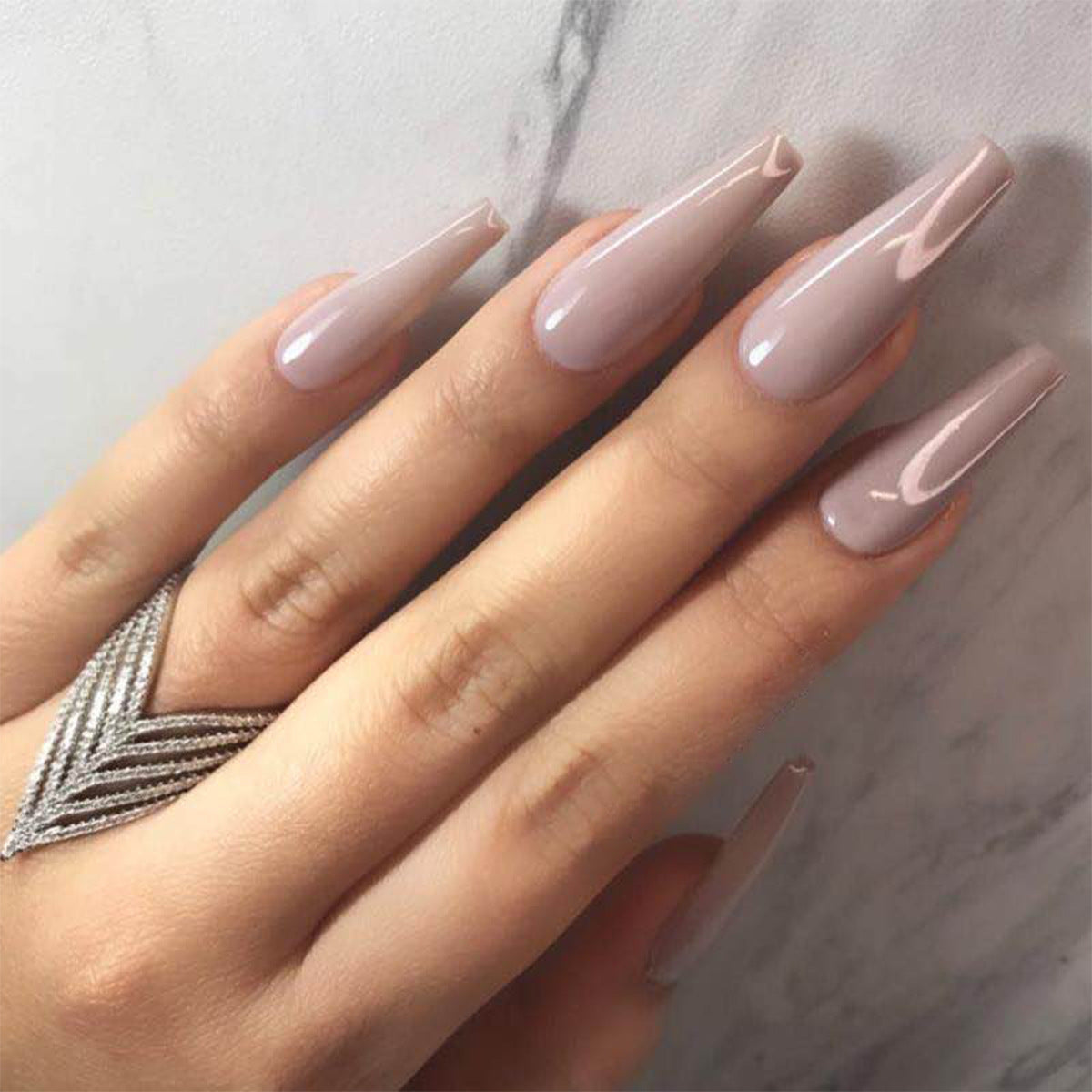 Handcrafted Holiday Nail Set 10 Pieces