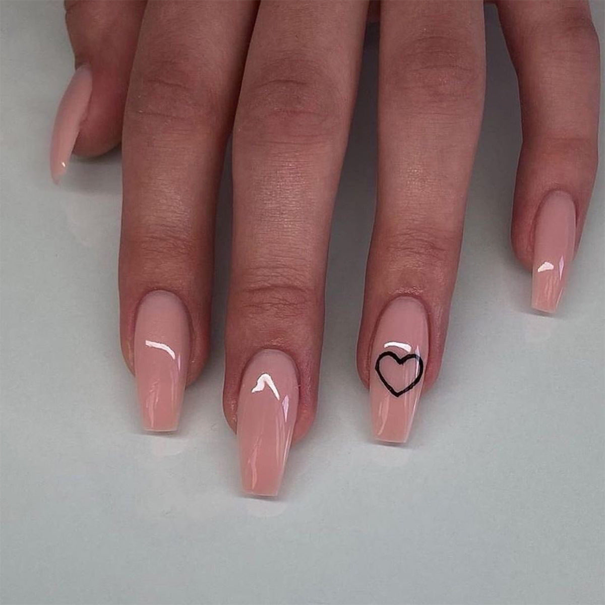 Ombre Designer Nail Set 10 Pieces