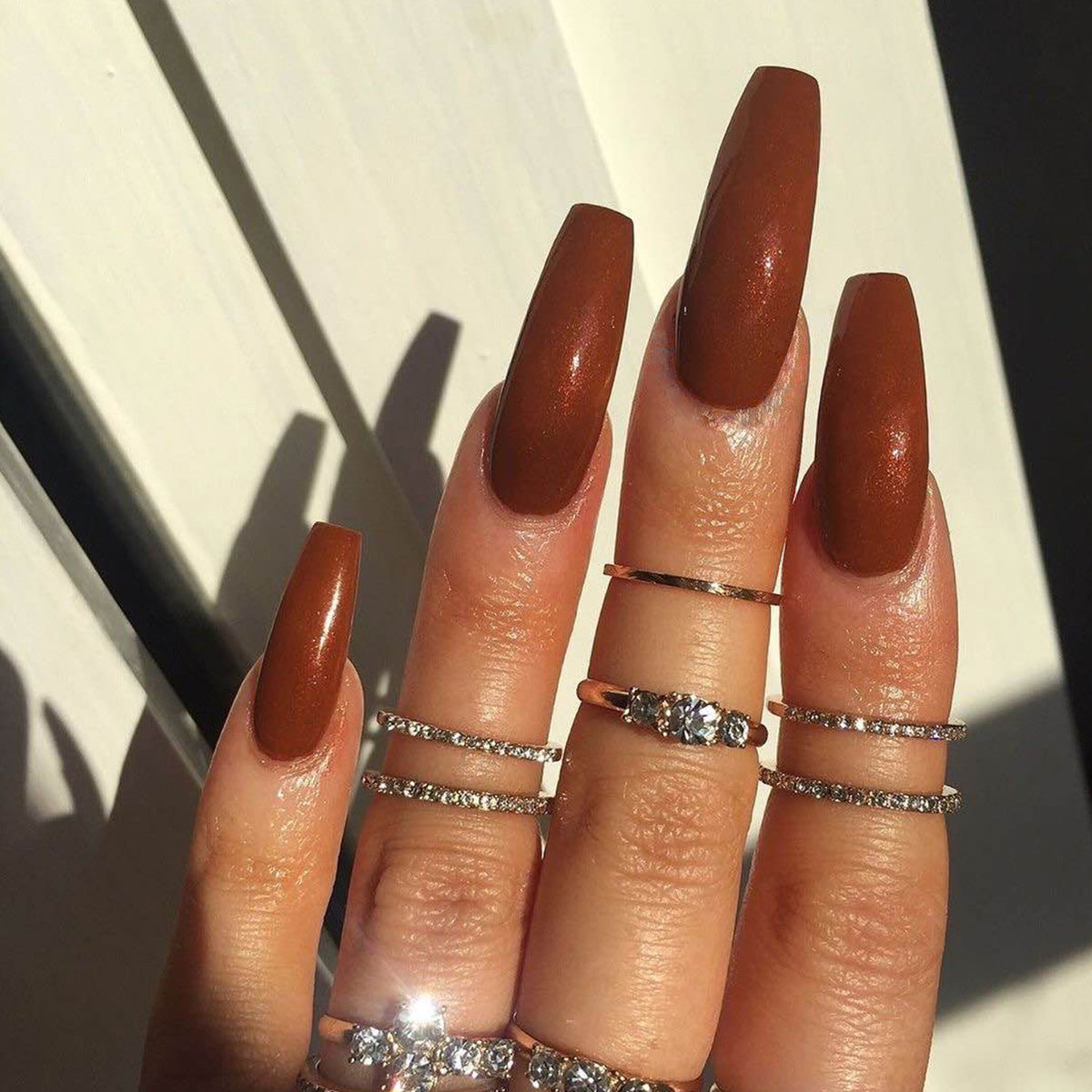 Sparkle Nail Set 10 Pieces