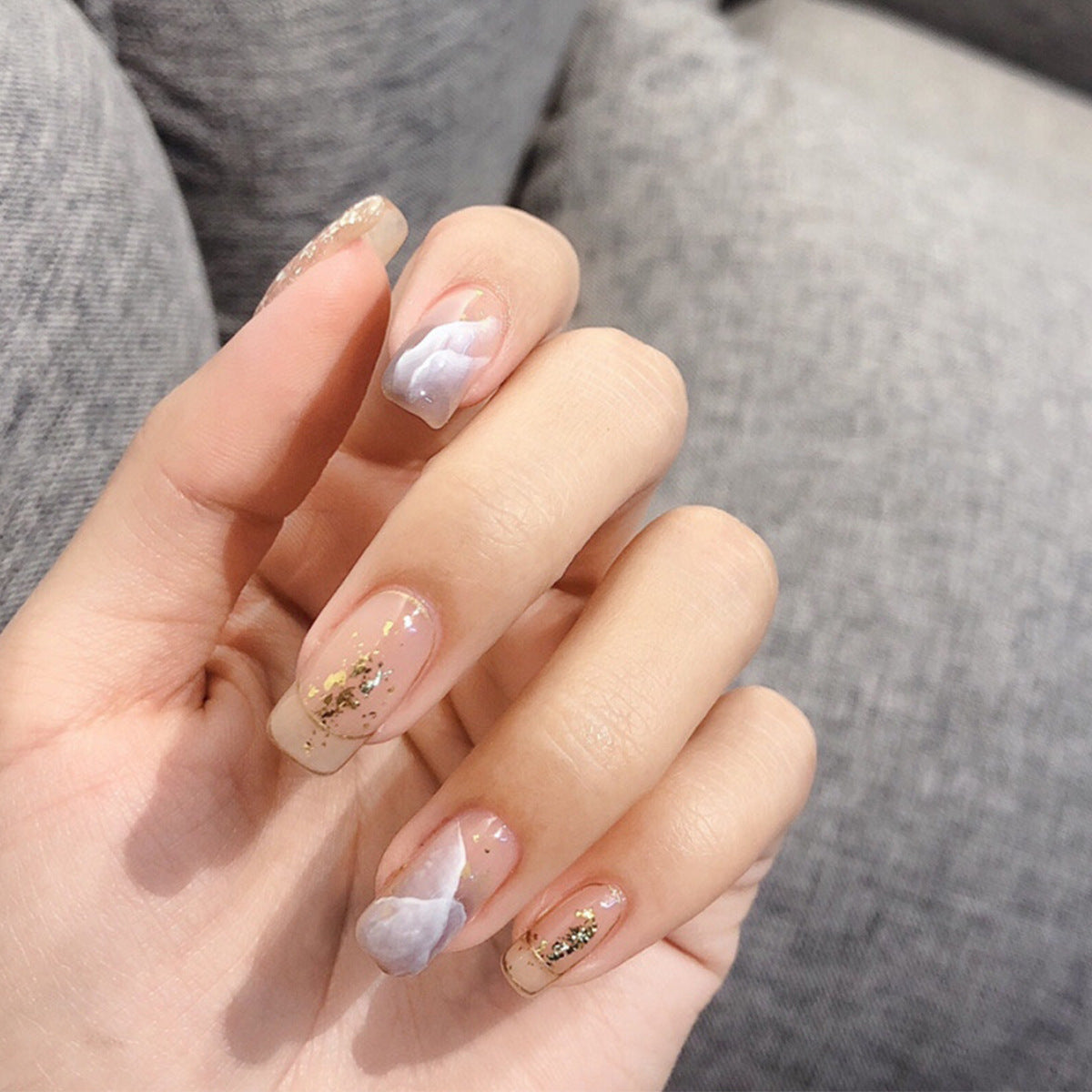 Beautiful Valentine Nail Set 10 Pieces