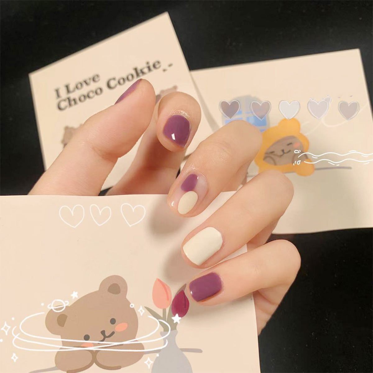 Handcrafted Minimalist Nail Set 10 Pieces