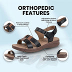 Classic Orthopedic Sandals with Timeless Style