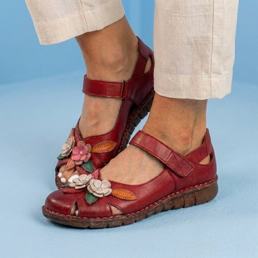 Vintage Inspired Orthopedic Sandals