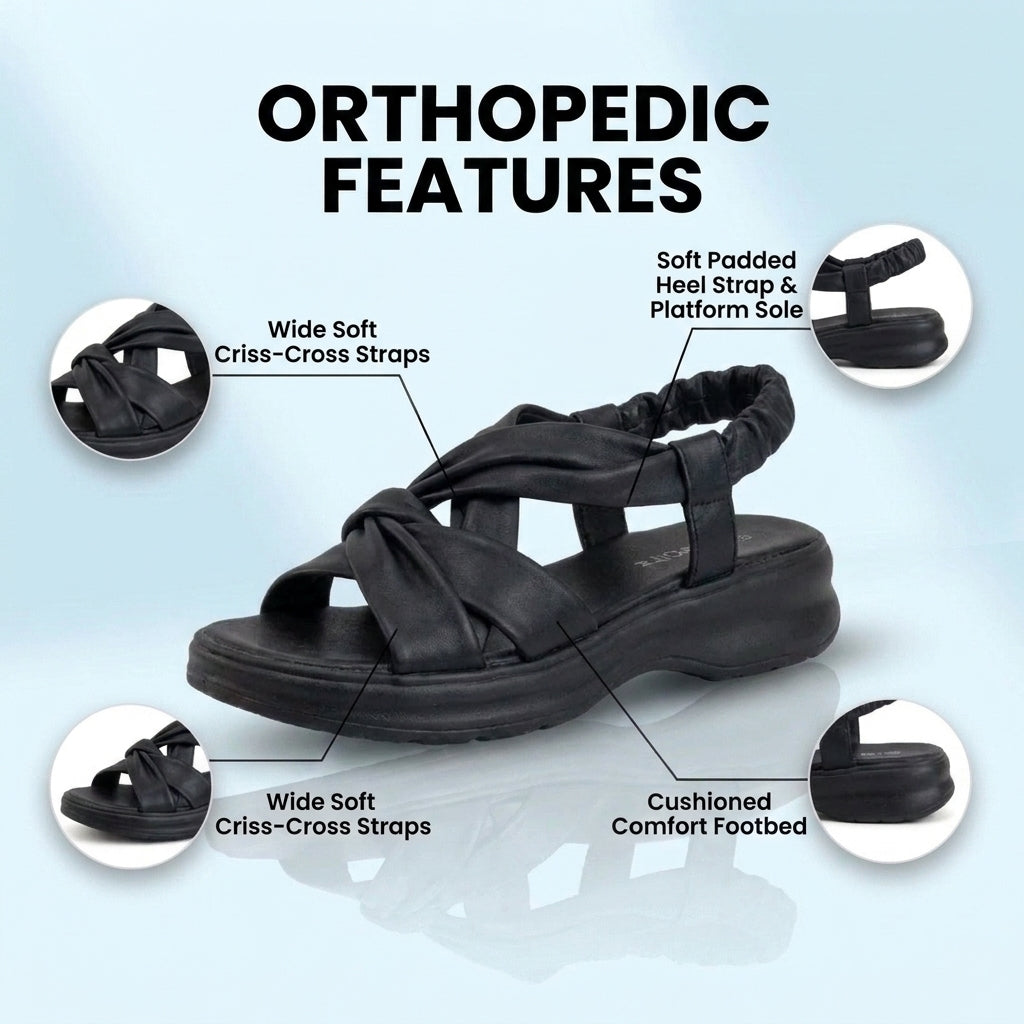 Chic Orthopedic Sandals with Unique Design