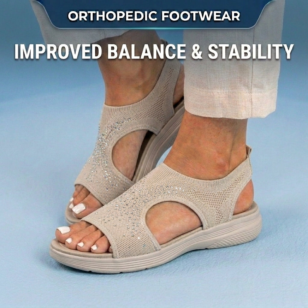 Graceful Orthopedic Sandals for Modern Look