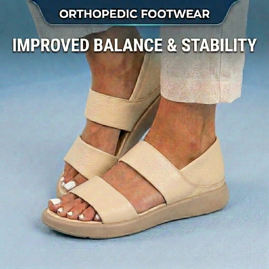 Vintage Inspired Orthopedic Sandals