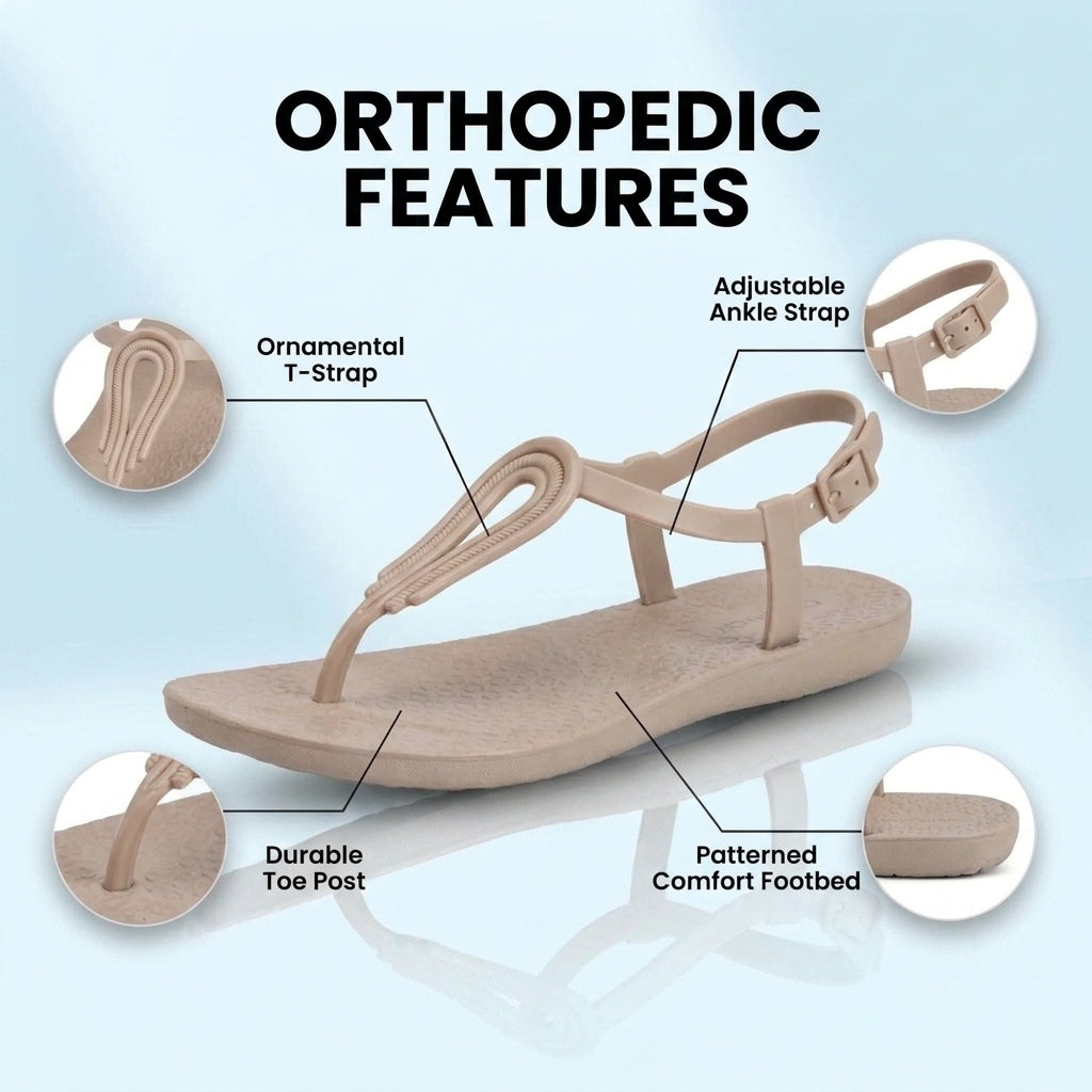 Graceful Orthopedic Sandals for Modern Look