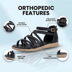Classic Orthopedic Sandals with Timeless Style