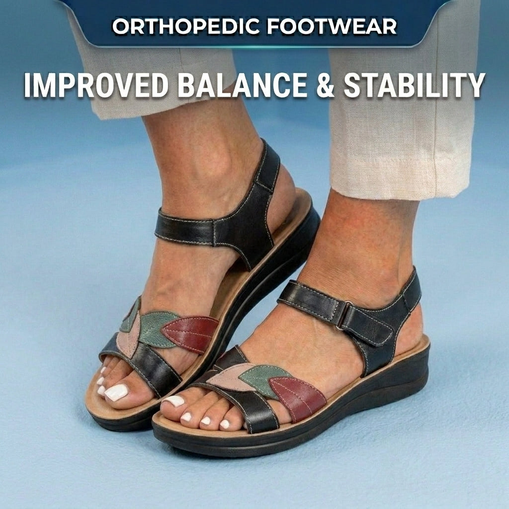 Classic Orthopedic Sandals with Timeless Style