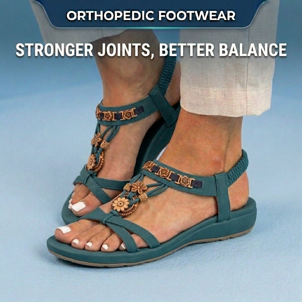Vintage Inspired Orthopedic Sandals