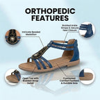 Graceful Orthopedic Sandals for Modern Look