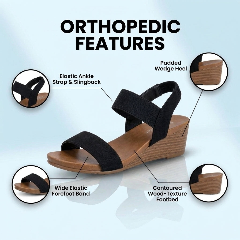 Graceful Orthopedic Sandals for Modern Look