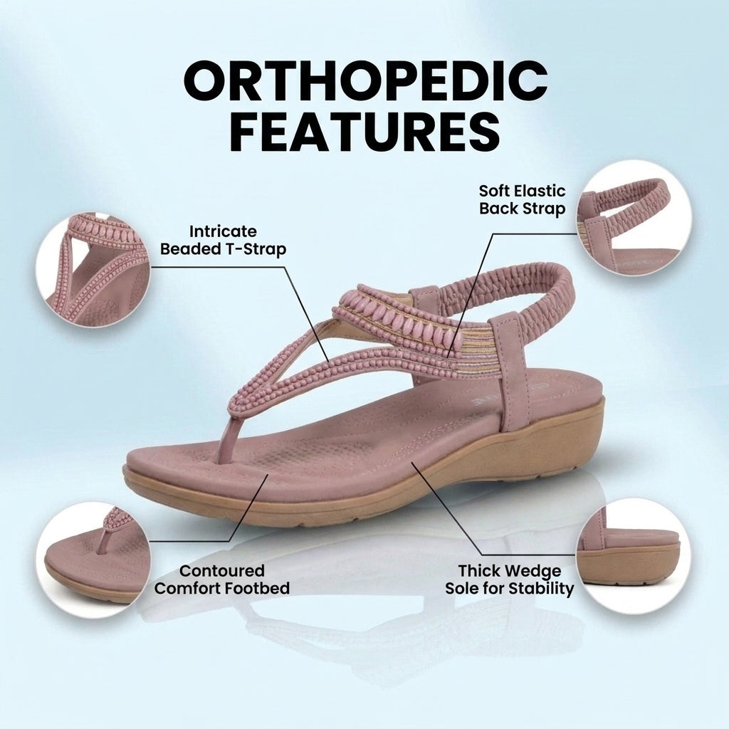 Graceful Orthopedic Sandals for Modern Look