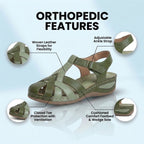 Classic Orthopedic Sandals with Timeless Style