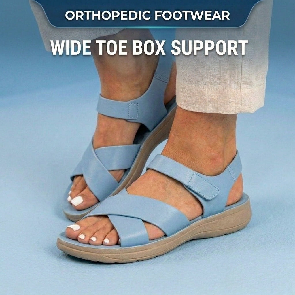 Vintage Inspired Orthopedic Sandals