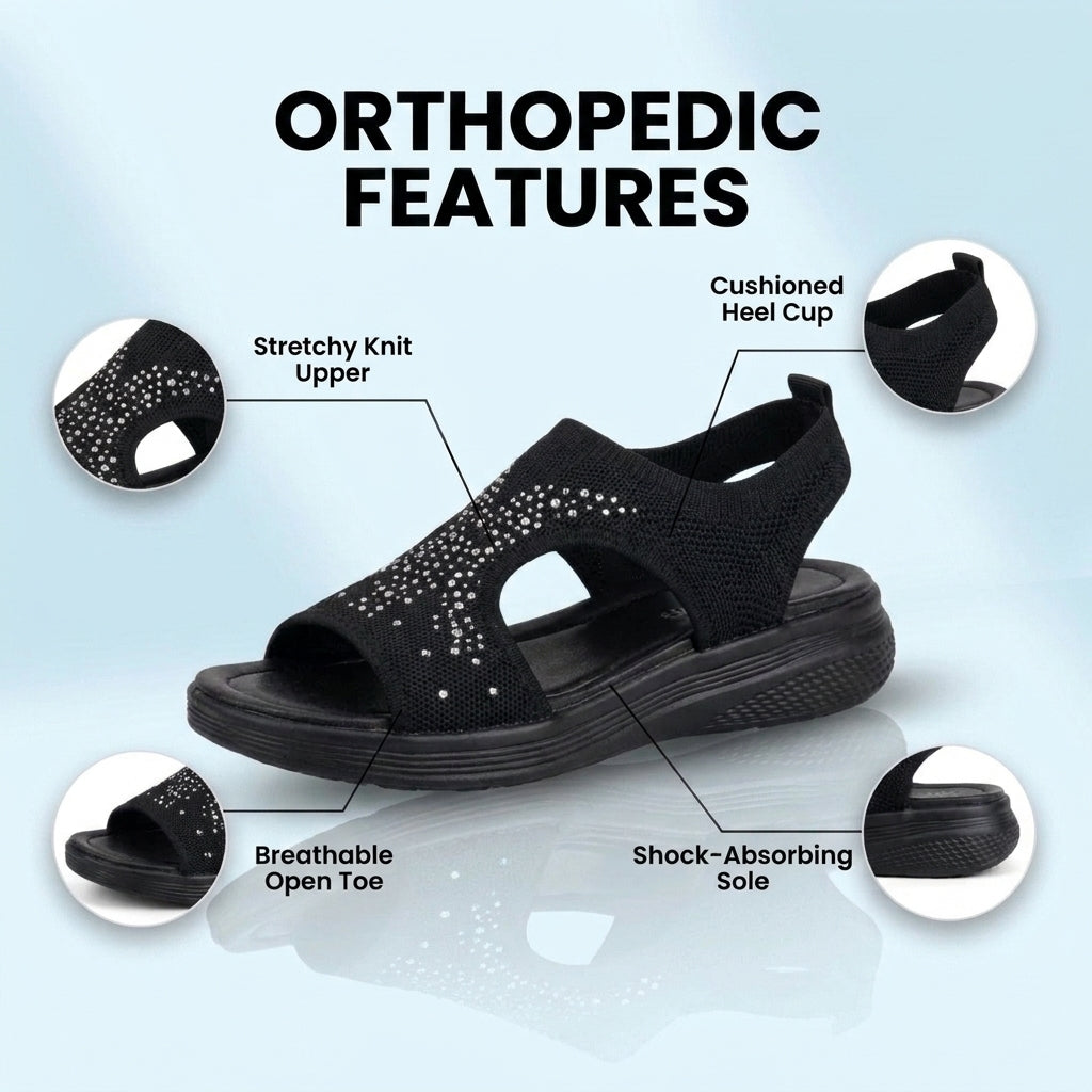 Graceful Orthopedic Sandals for Modern Look