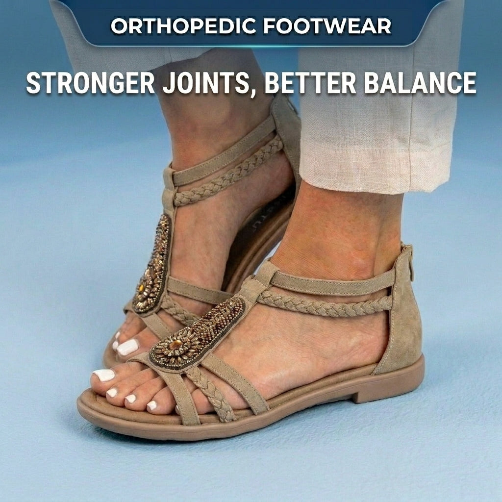 Graceful Orthopedic Sandals for Modern Look