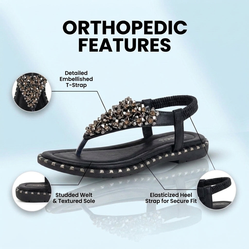 Classic Orthopedic Sandals with Timeless Style